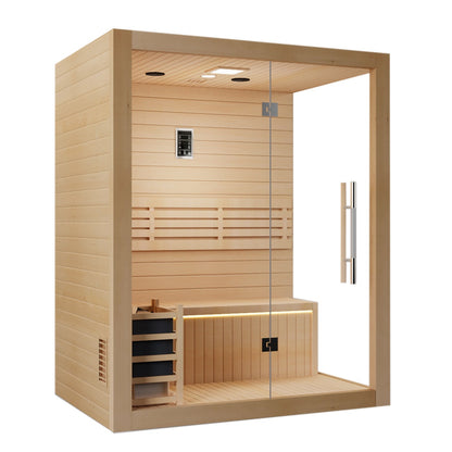 SAUNAONES® 2-3 Person Traditional Steam Sauna Modern Relax 4