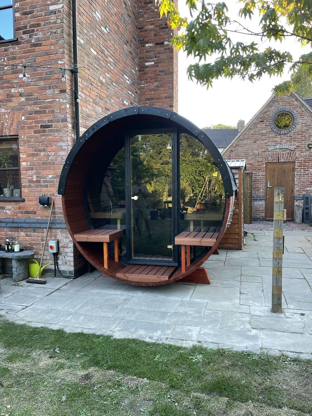 Payments link for SAUNAONES® Barrel Sauna Serenity Nature Air 7