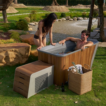 SAUNAONES® Chill Recovery Soaking Tub 4 COLD PLUNGE