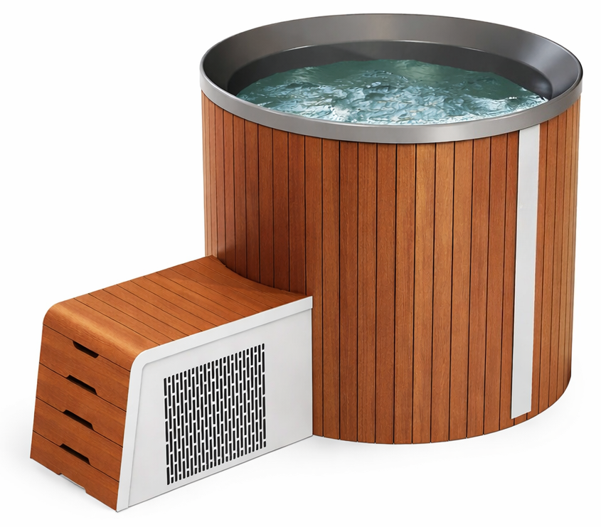 SAUNAONES® Chill Recovery Soaking Tub 3 COLD PLUNGE