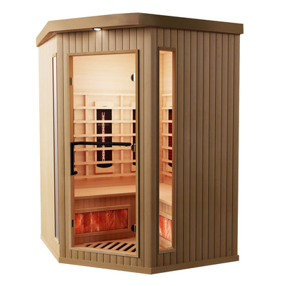SAUNAONES® 3 Person FAR Infrared Sauna Soothing 3