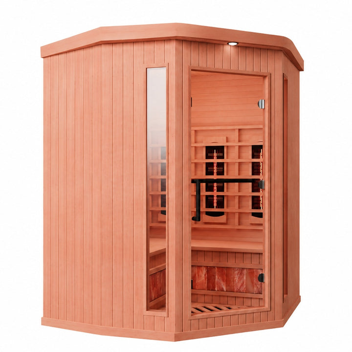 SAUNAONES® 3 Person FAR Infrared Sauna Soothing 3