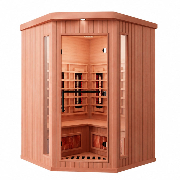 SAUNAONES® 3 Person FAR Infrared Sauna Soothing 3