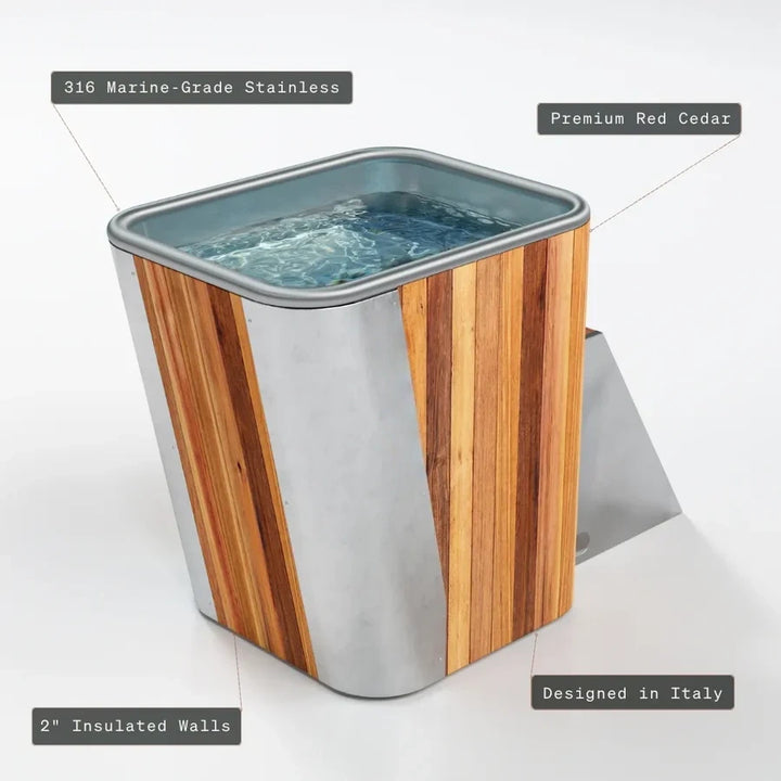 SAUNAONES® Frost Flow cold bath