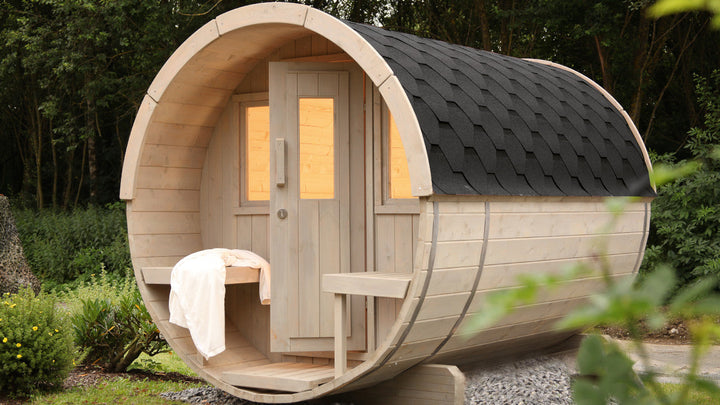 SAUNAONES® Barrel Sauna Serenity Nature Air 1