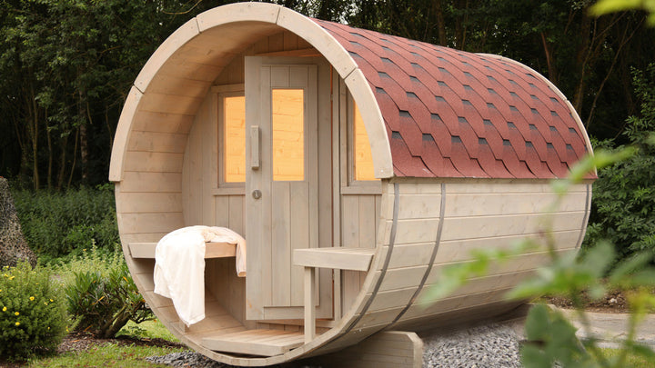SAUNAONES® Barrel Sauna Serenity Nature Air 1