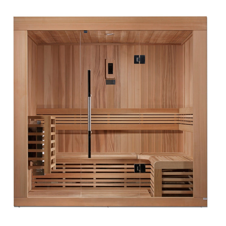 SAUNAONES® 3 PERSON TRADITIONAL STEAM SAUNA MODERN RELAX 2