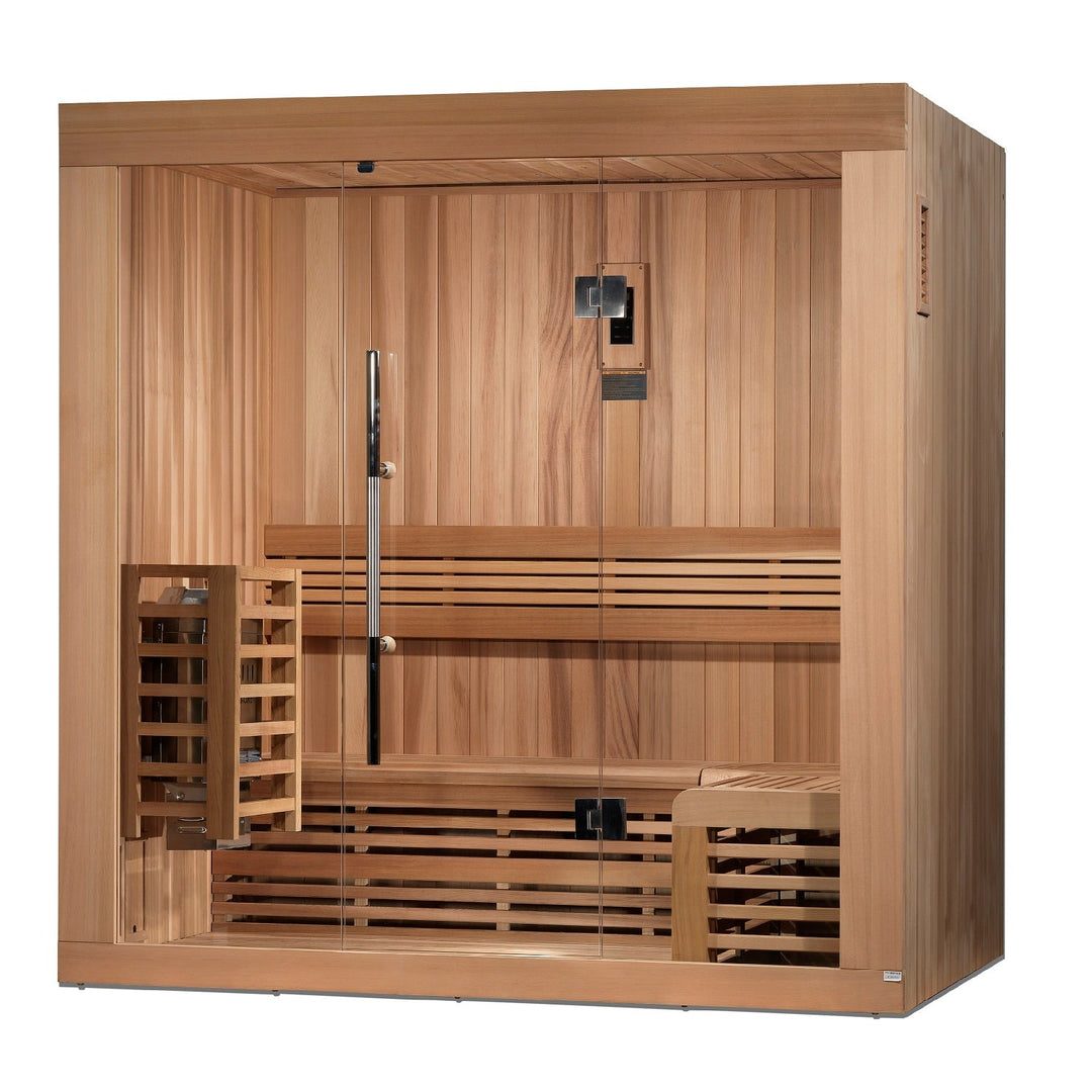 SAUNAONES® 3 PERSON TRADITIONAL STEAM SAUNA MODERN RELAX 2