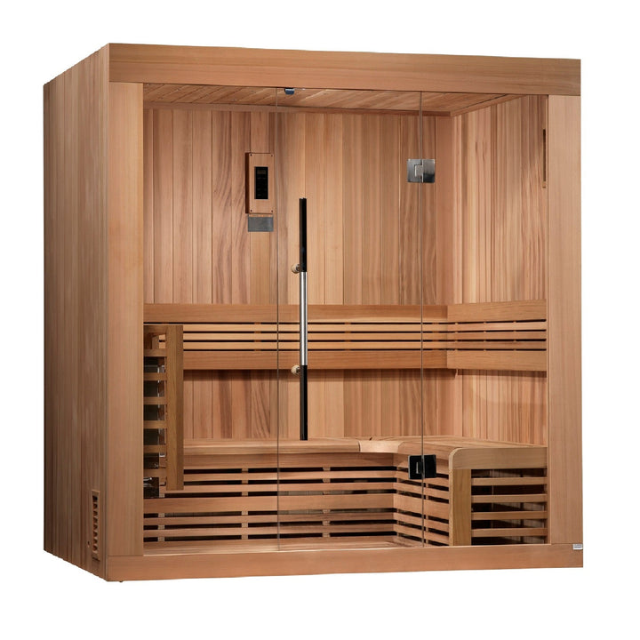 SAUNAONES® 3 PERSON TRADITIONAL STEAM SAUNA MODERN RELAX 2