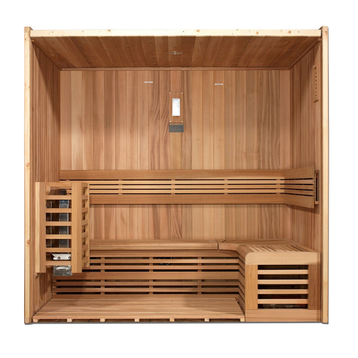 SAUNAONES® 3 PERSON TRADITIONAL STEAM SAUNA MODERN RELAX 2